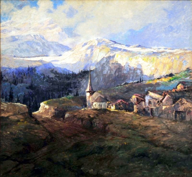 Valle de la Dala Suíça de Antonio Parreiras