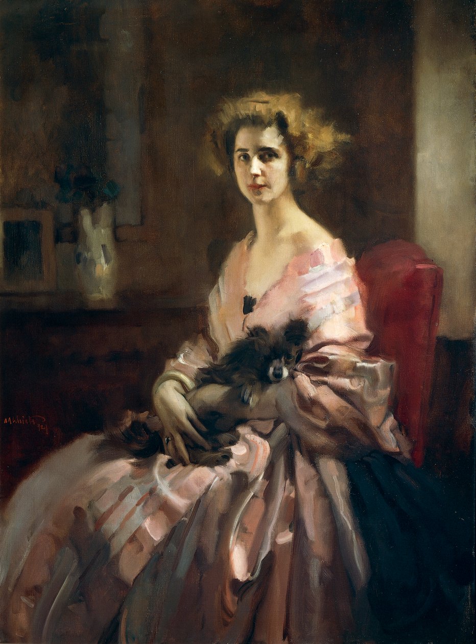 Lady in Pink de Antonio Ambrogio Alciati