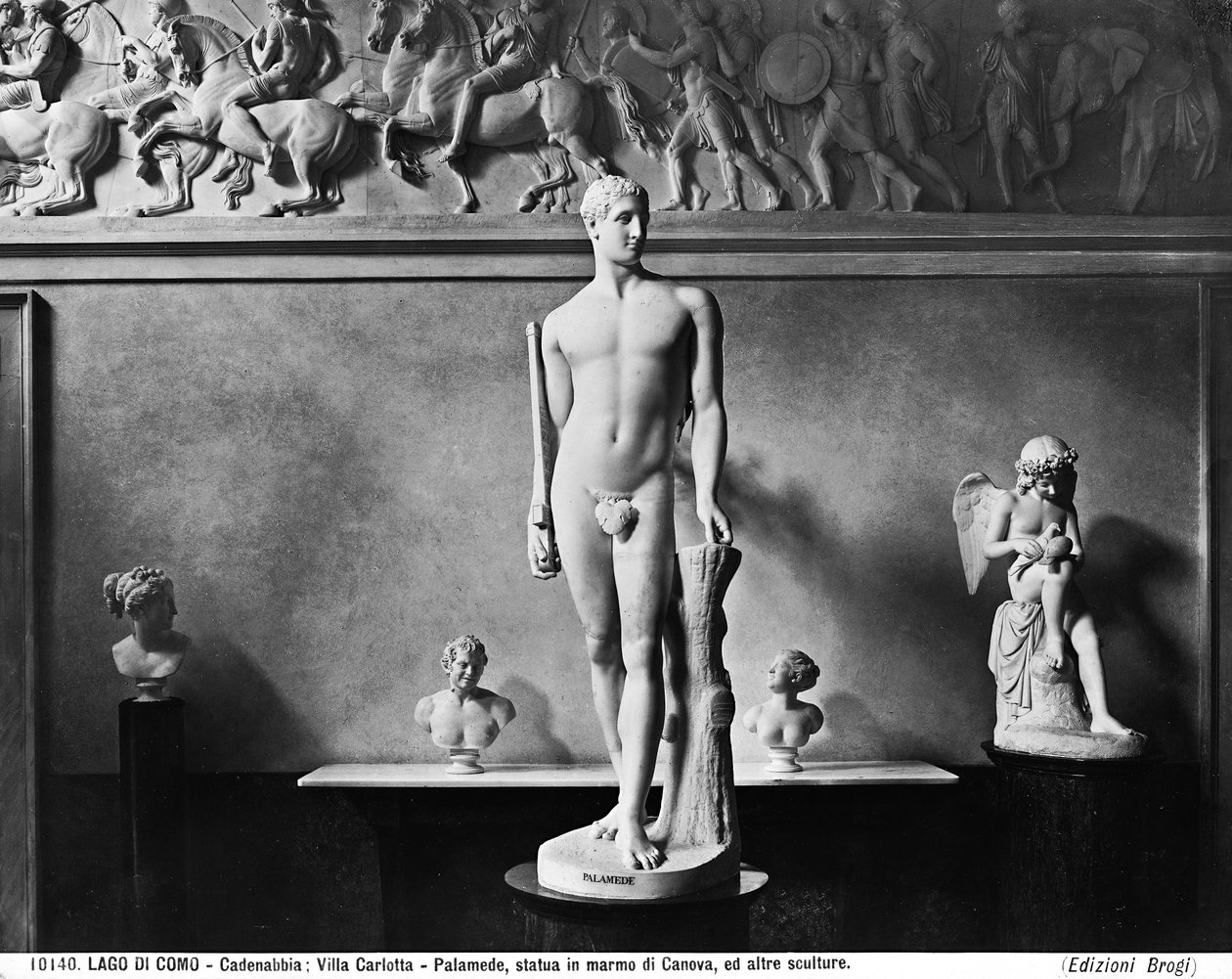 Palamede, Hall of Marble (mármore) de Antonio Canova