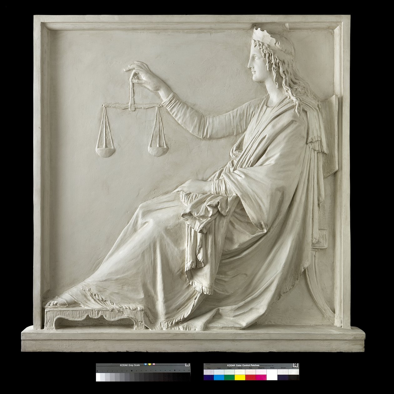 A Justiça, 1793 (gesso) de Antonio Canova