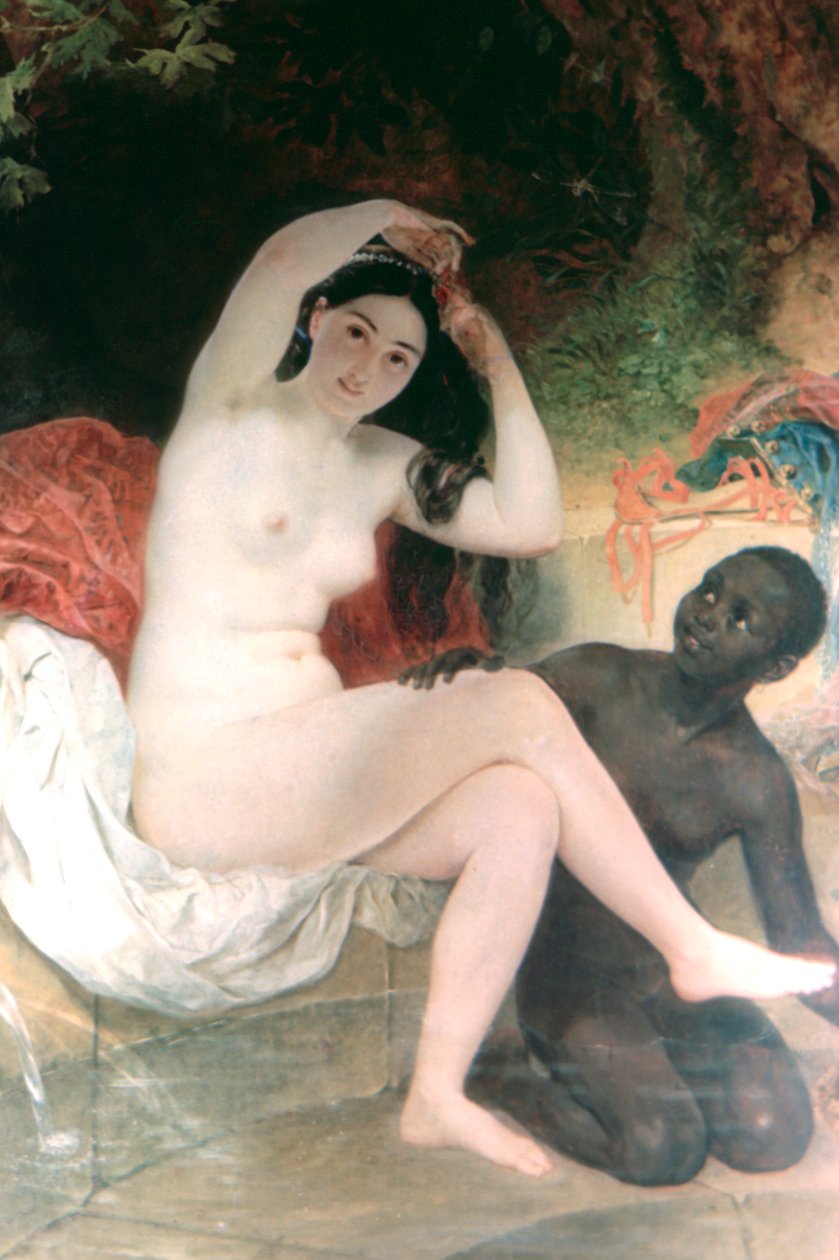 Mulher e David, 1832 de Antonio Molinari