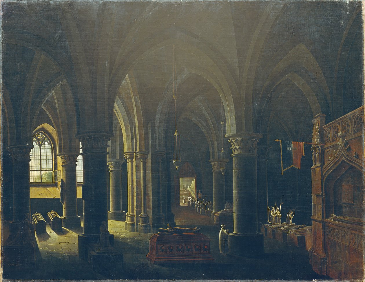 Abóbada de cripta gótica de Antonio de Pian