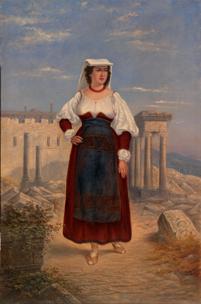 Mulher italiana de Antonion Zeno Shindler