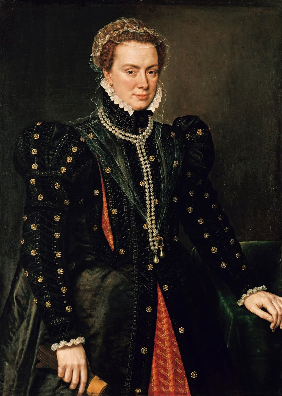 Margaret, duquesa de Parma de Antonis Mor