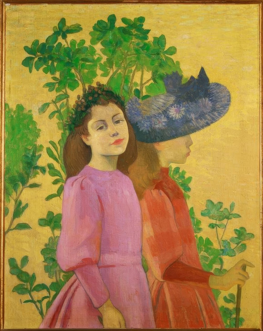 Duas meninas, primavera de Aristide Maillol