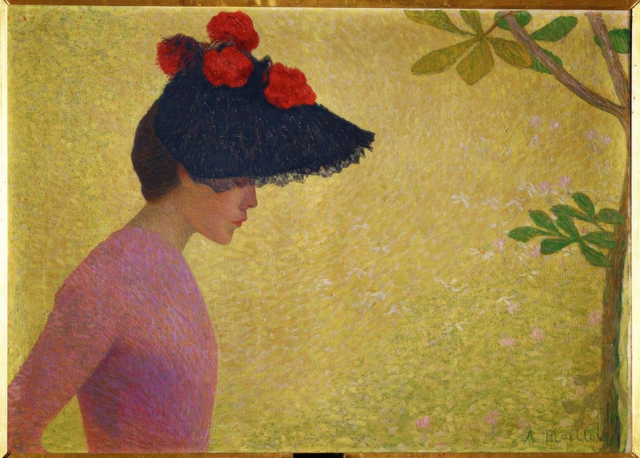 Perfil da mulher de Aristide Maillol