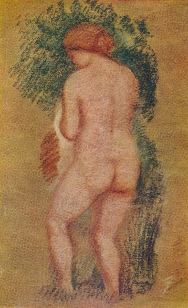 Estudo de uma mulher, 1937 de Aristide Maillol