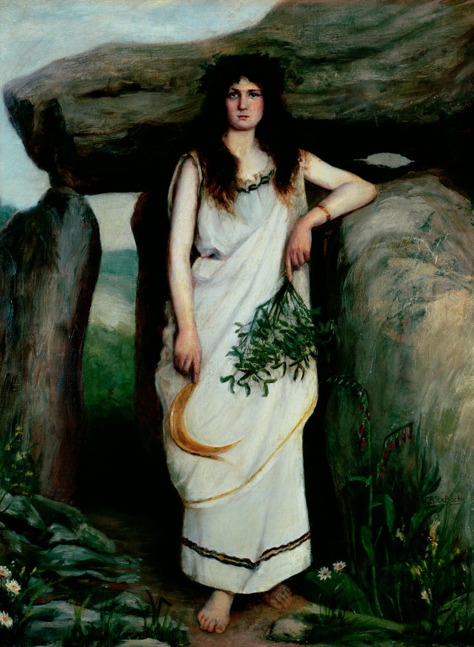 O druidess de Armand Laroche