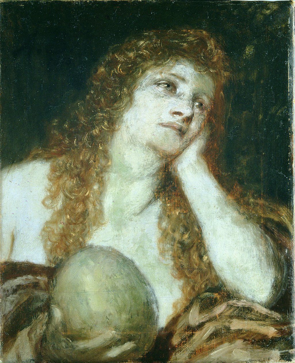 A Maria Madalena Penitente, 1873 de Arnold Böcklin