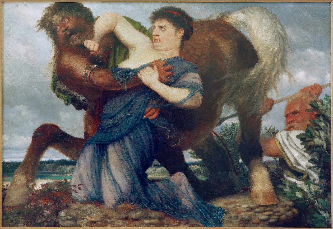 Deianira e Nessus de Arnold Böcklin