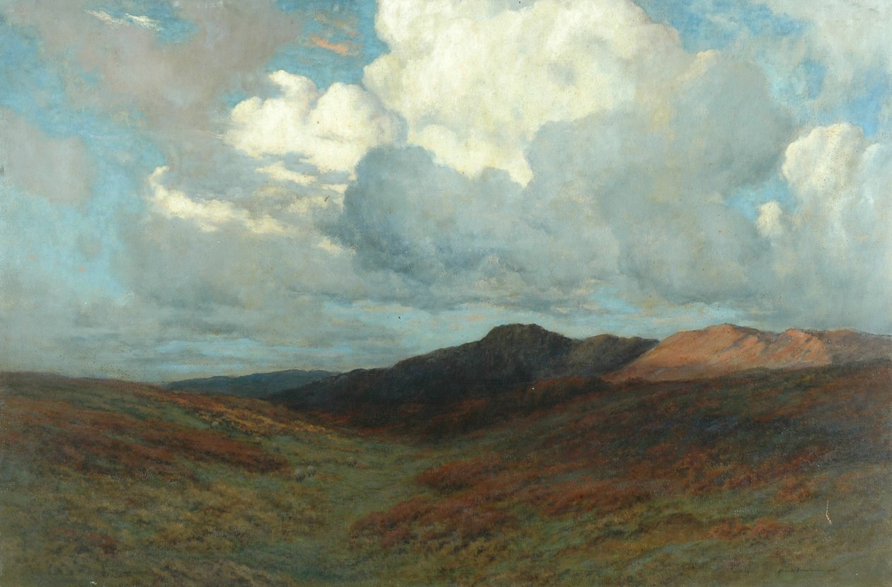 Moorland, c.1907 de Arnold Priestman