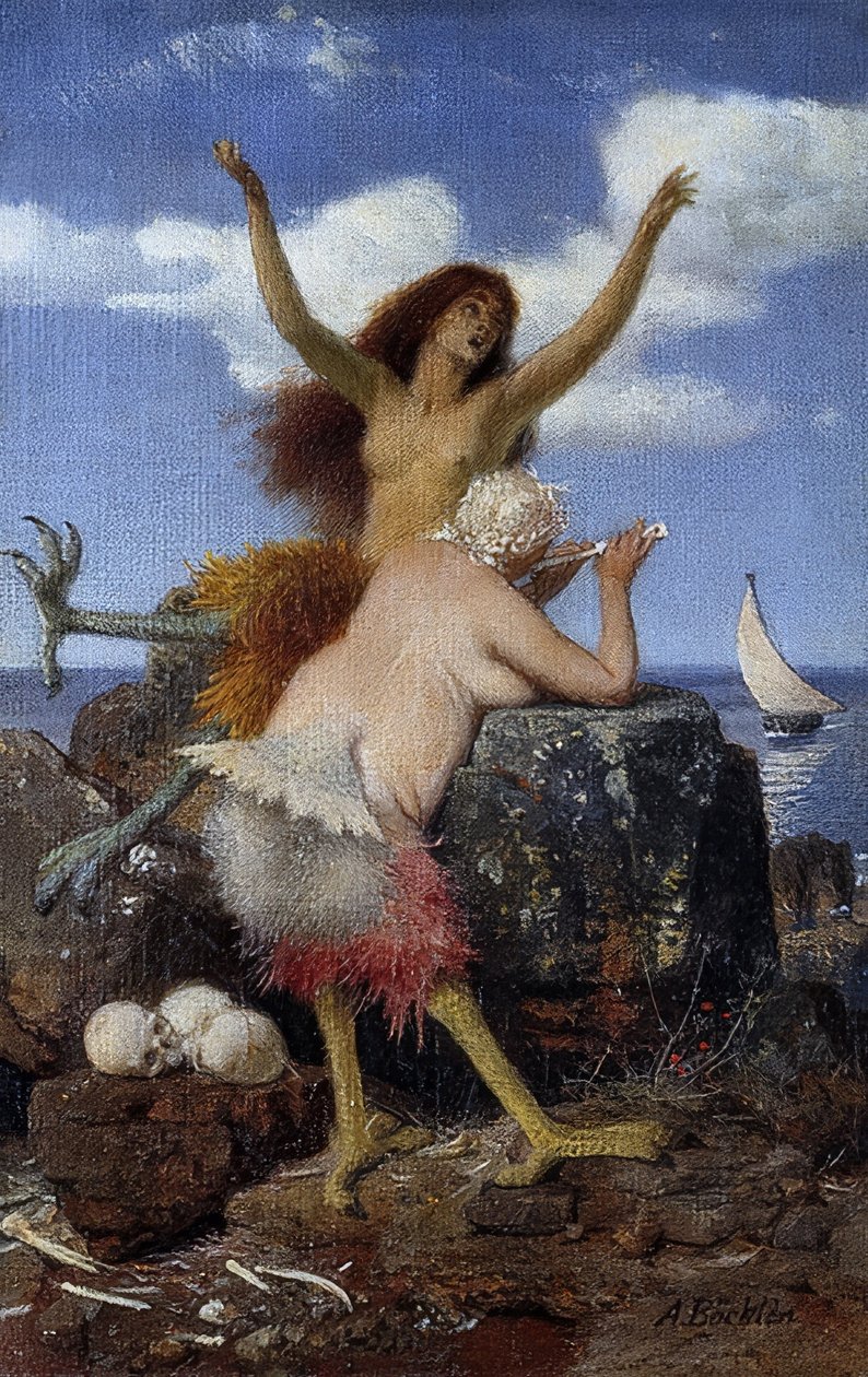 Sirenes. 1875 de Arnold Böcklin