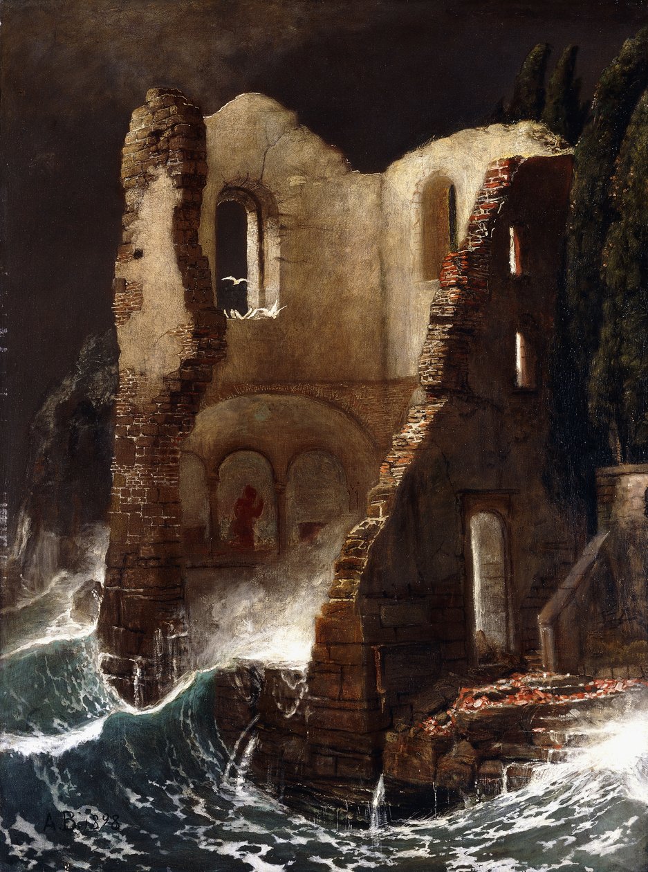 A capela; A capela, 1898 de Arnold Böcklin