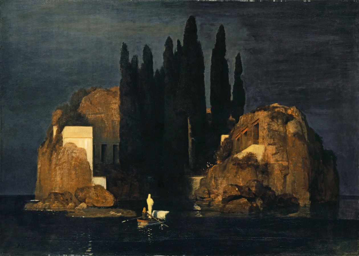 A ilha dos mortos de Arnold Böcklin