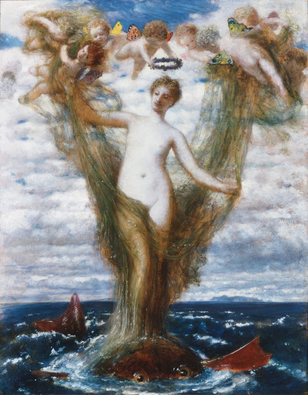 Vénus Anadyomene de Arnold Böcklin