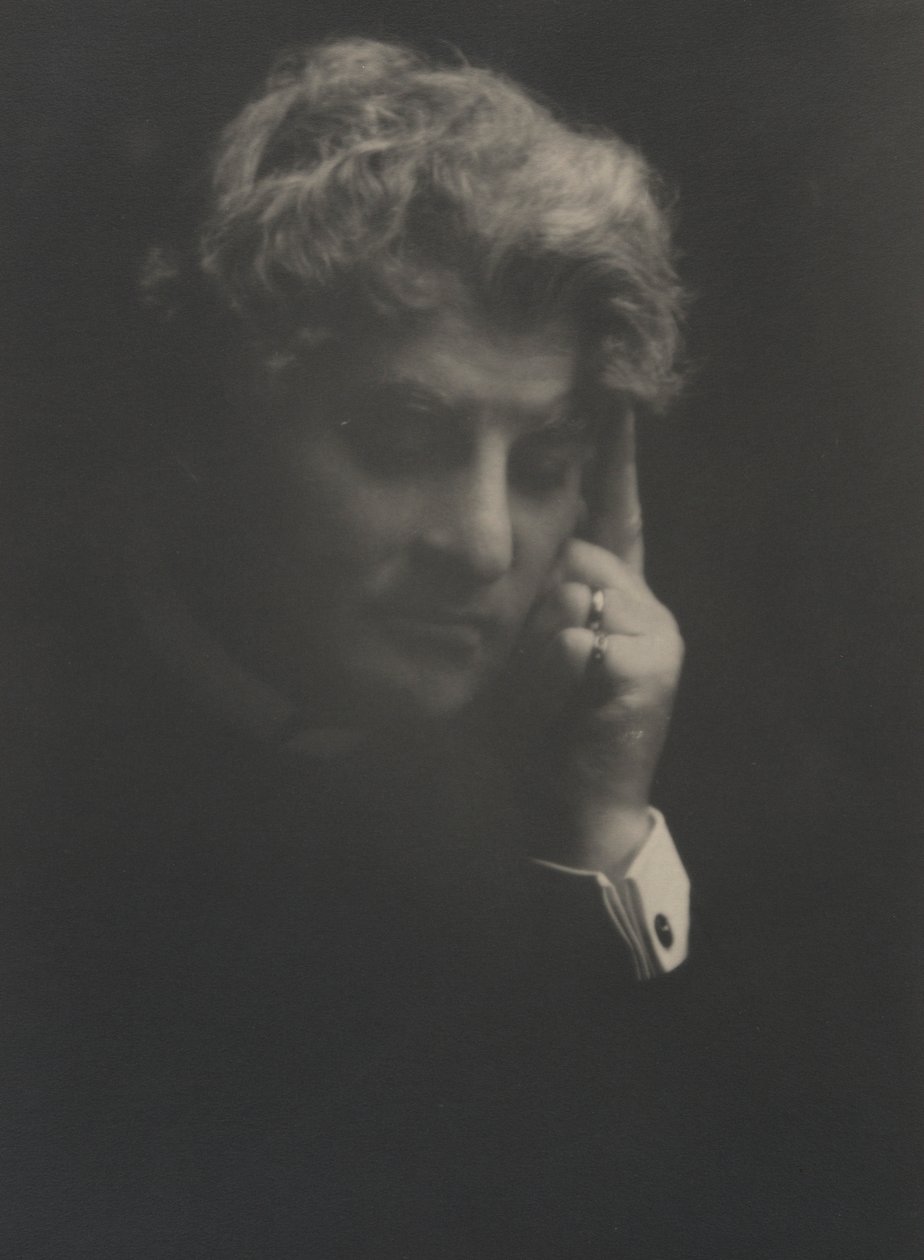 Retrato de David Belasco de Arnold Genthe