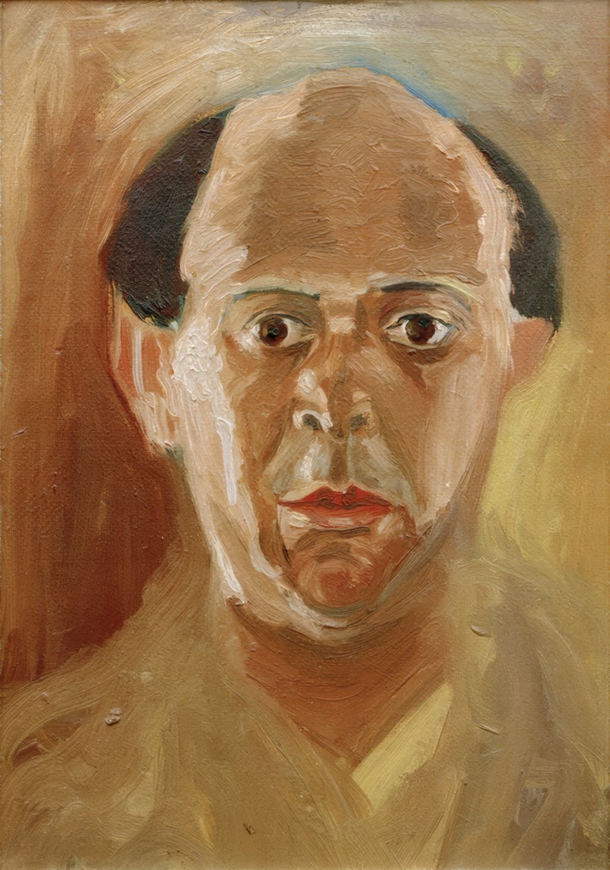 auto-retrato de Arnold Schönberg