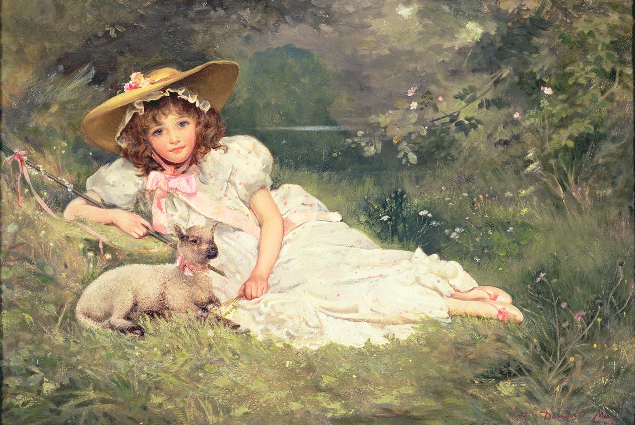 A pequena pastora de Arthur Dampier May