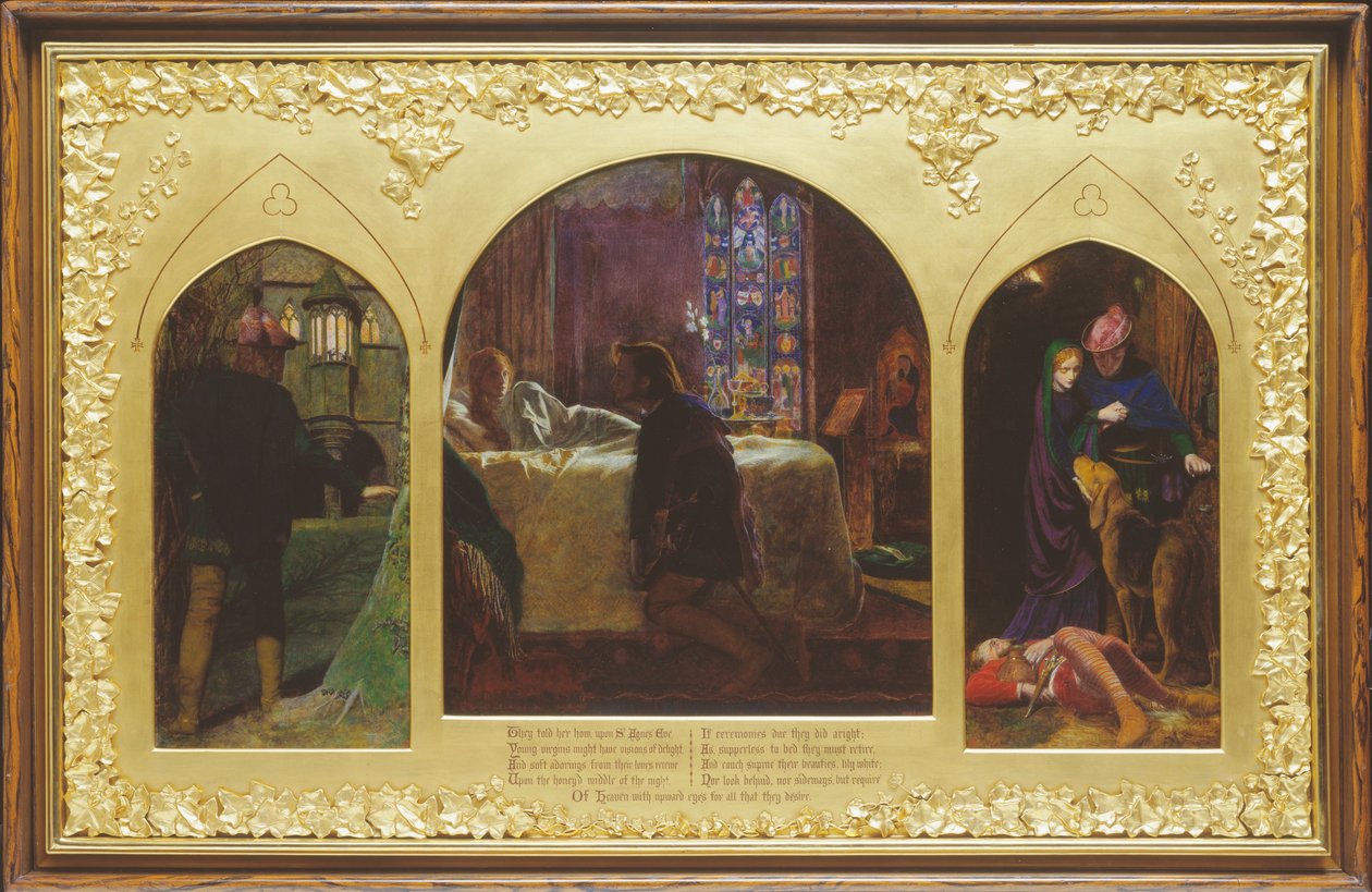 A véspera de Santa Inês de Arthur Hughes
