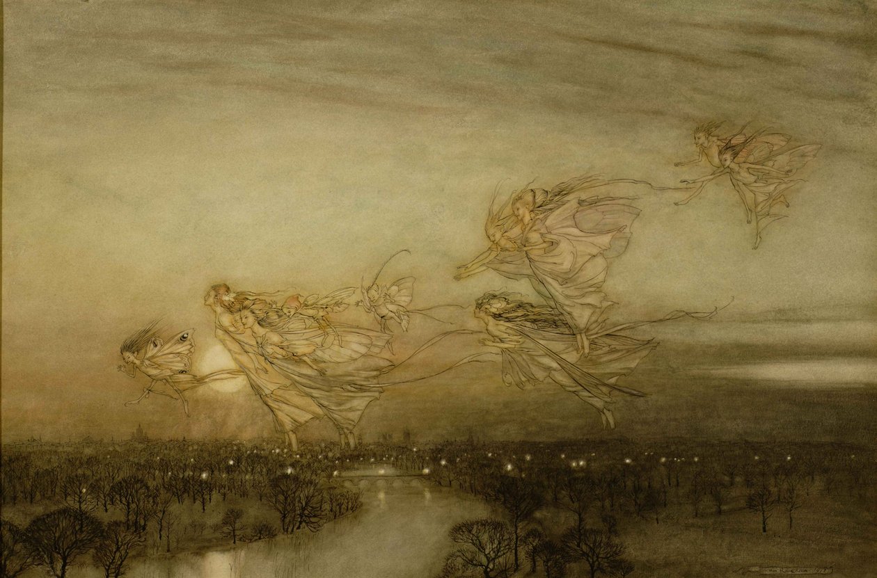 Sonhos do Crepúsculo, 1913 de Arthur Rackham