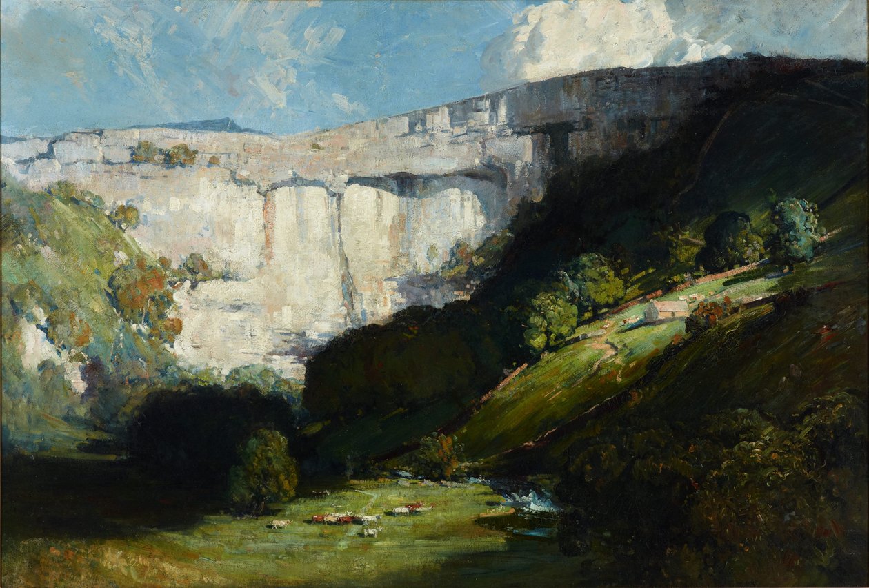 Malham Cove de Arthur Streeton