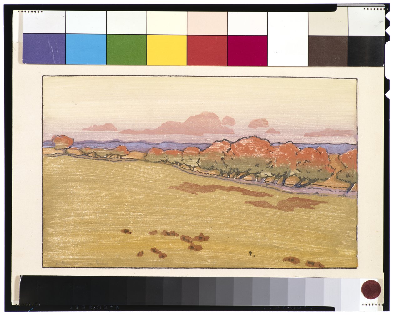 Salgueiros em flor de Arthur Wesley Dow