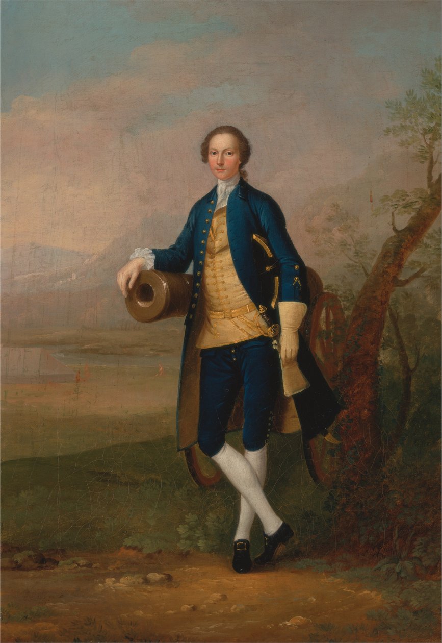 Cavalheiro com um canhão de Arthur Devis
