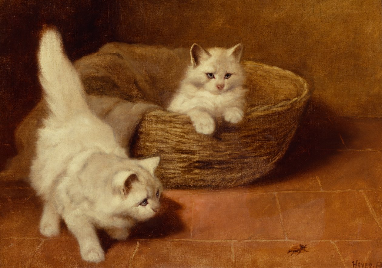 O Intruso (óleo sobre tela) de Arthur Heyer