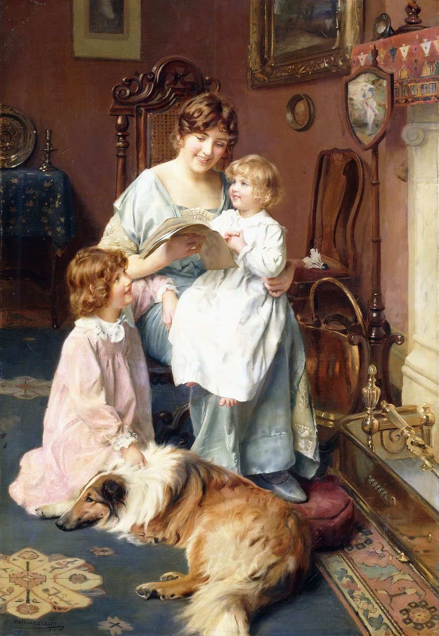 História da cama de Arthur John Elsley