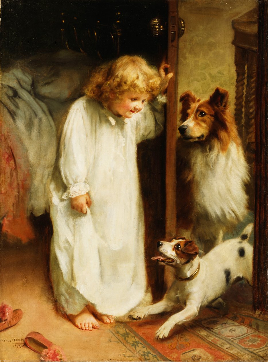 A Saudação da Manhã de Arthur John Elsley