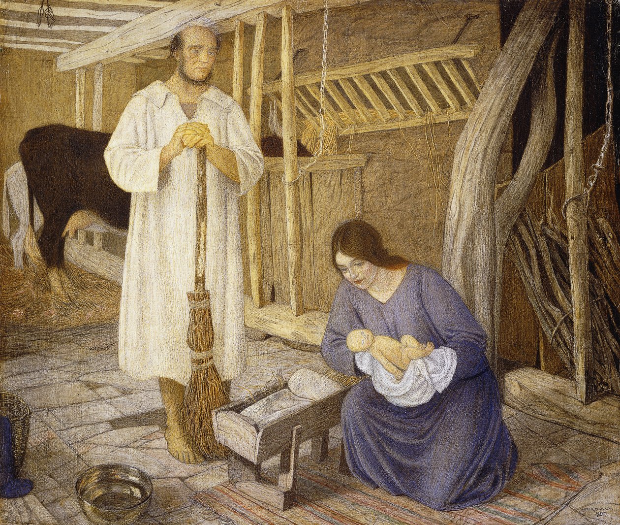 A Natividade, 1925 de Arthur Joseph Gaskin