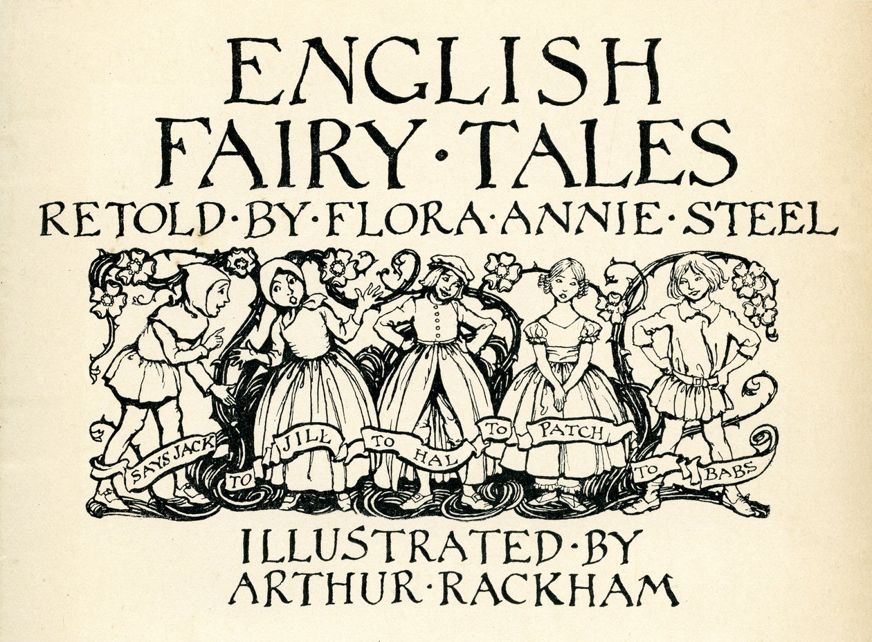 contos de fadas ingleses de Arthur Rackham