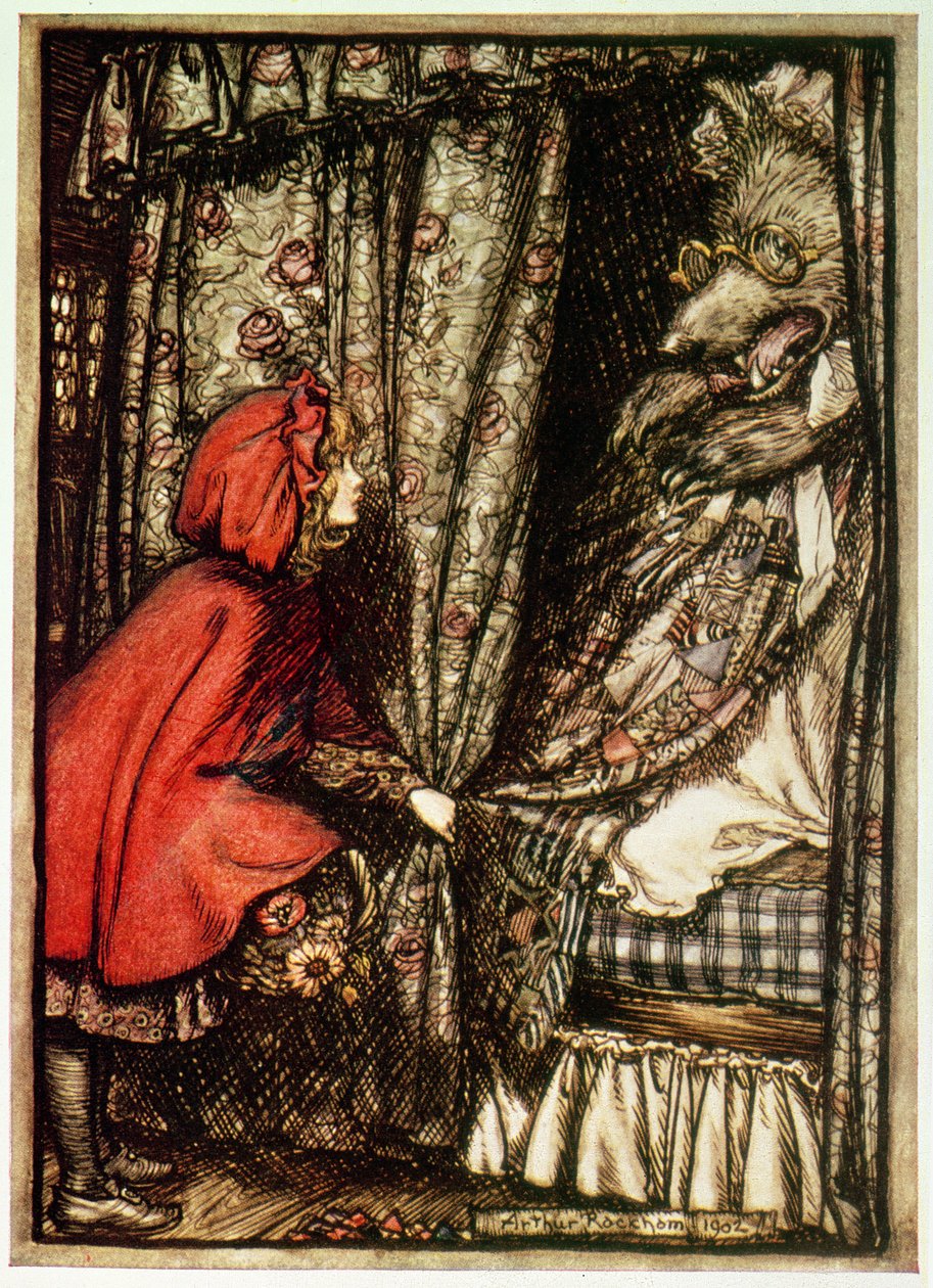 Chapeuzinho Vermelho de Arthur Rackham
