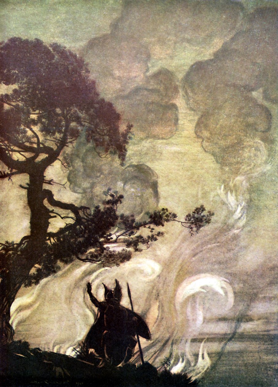 A Valquíria A Valquíria de Arthur Rackham