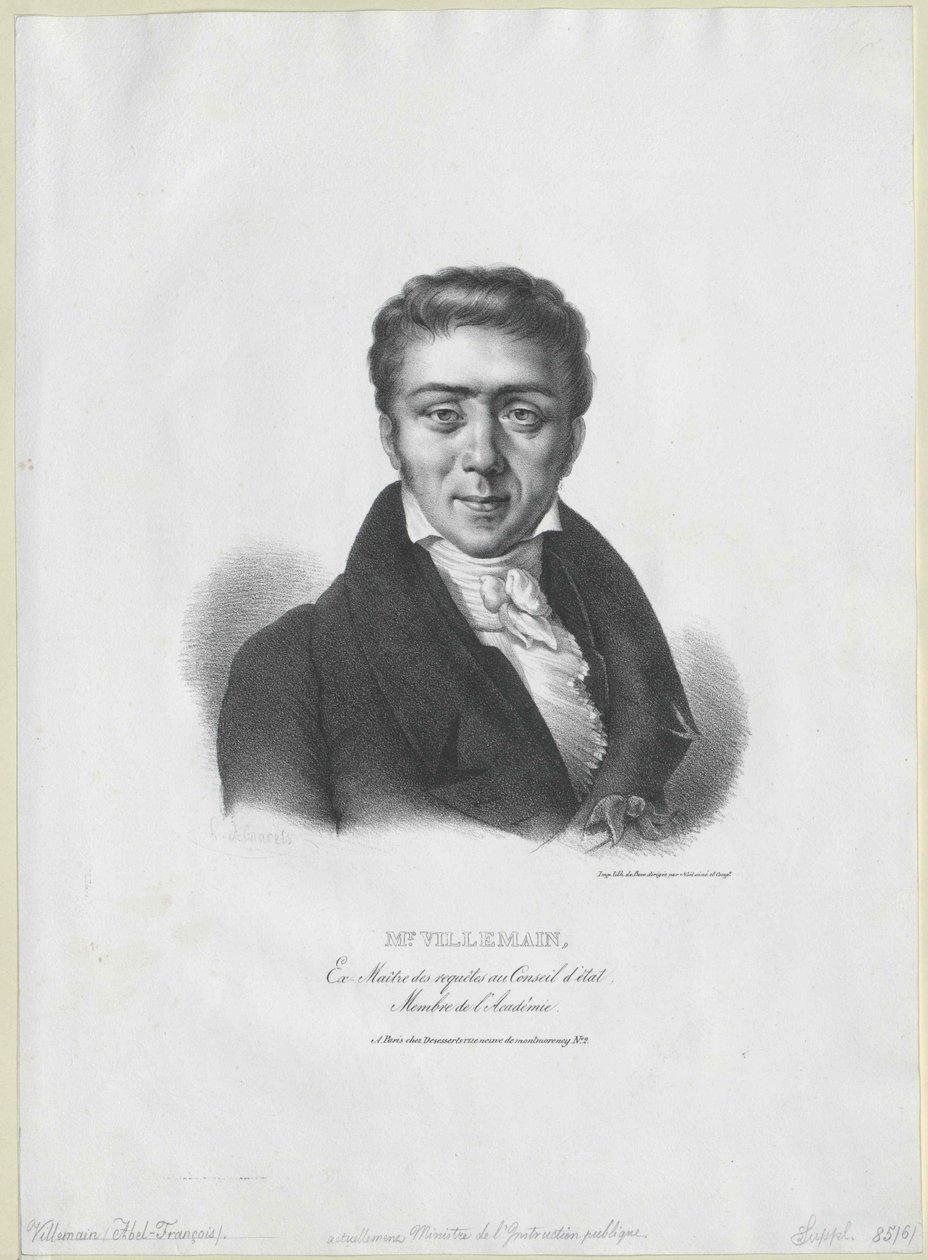 Abel-François Villemain de Artist Unknown