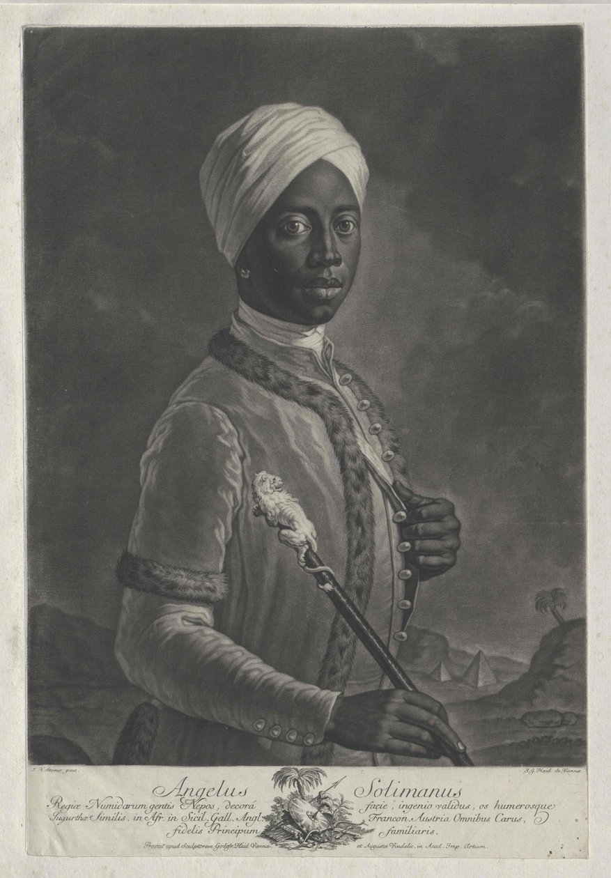 Angelo Soliman de Artist Unknown
