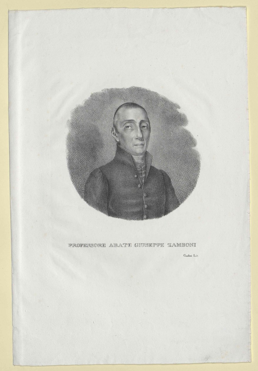 Giuseppe Zamboni de Artist Unknown