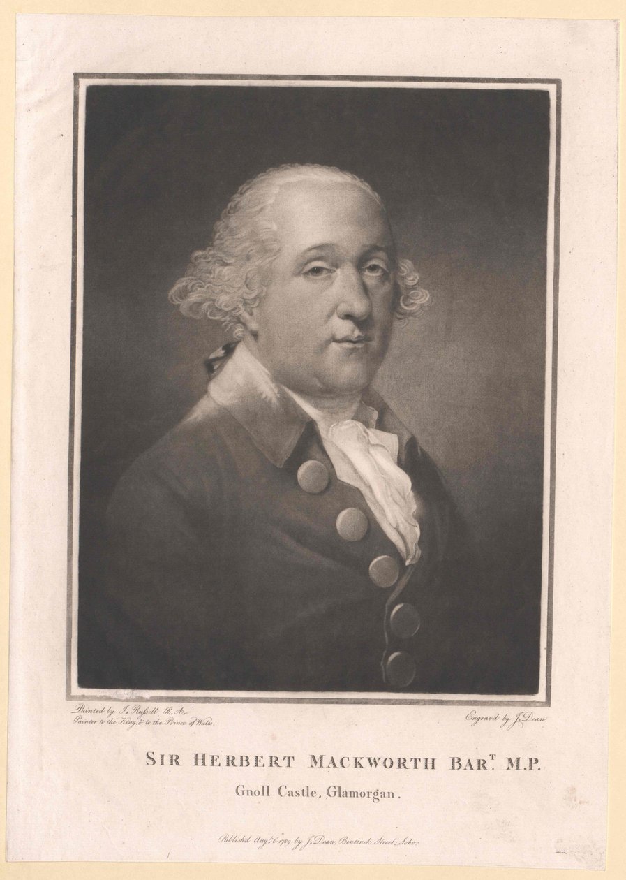 Herbert Baronet Mackworth de Artist Unknown