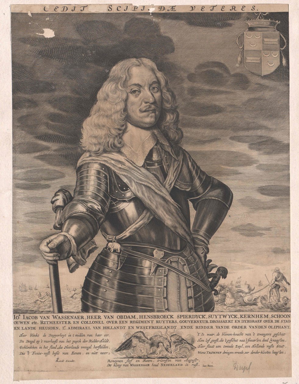 Jakob van Wassenaer-Obdam de Artist Unknown