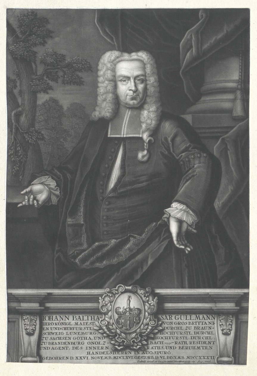 Johann Balthazar Gullmann de Artist Unknown
