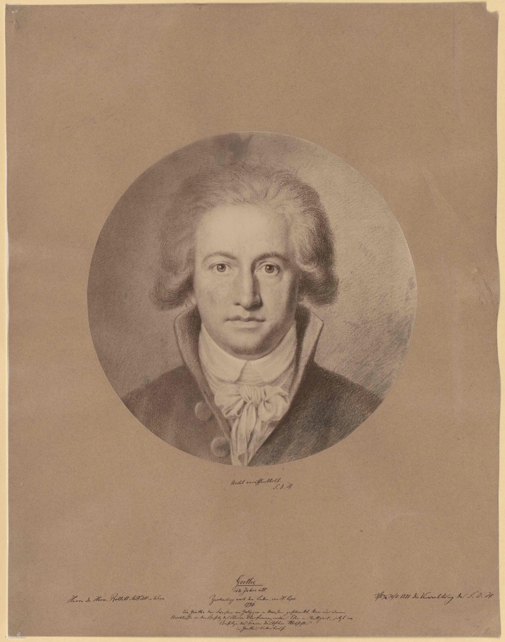 Johann Wolfgang von Goethe de Artist Unknown