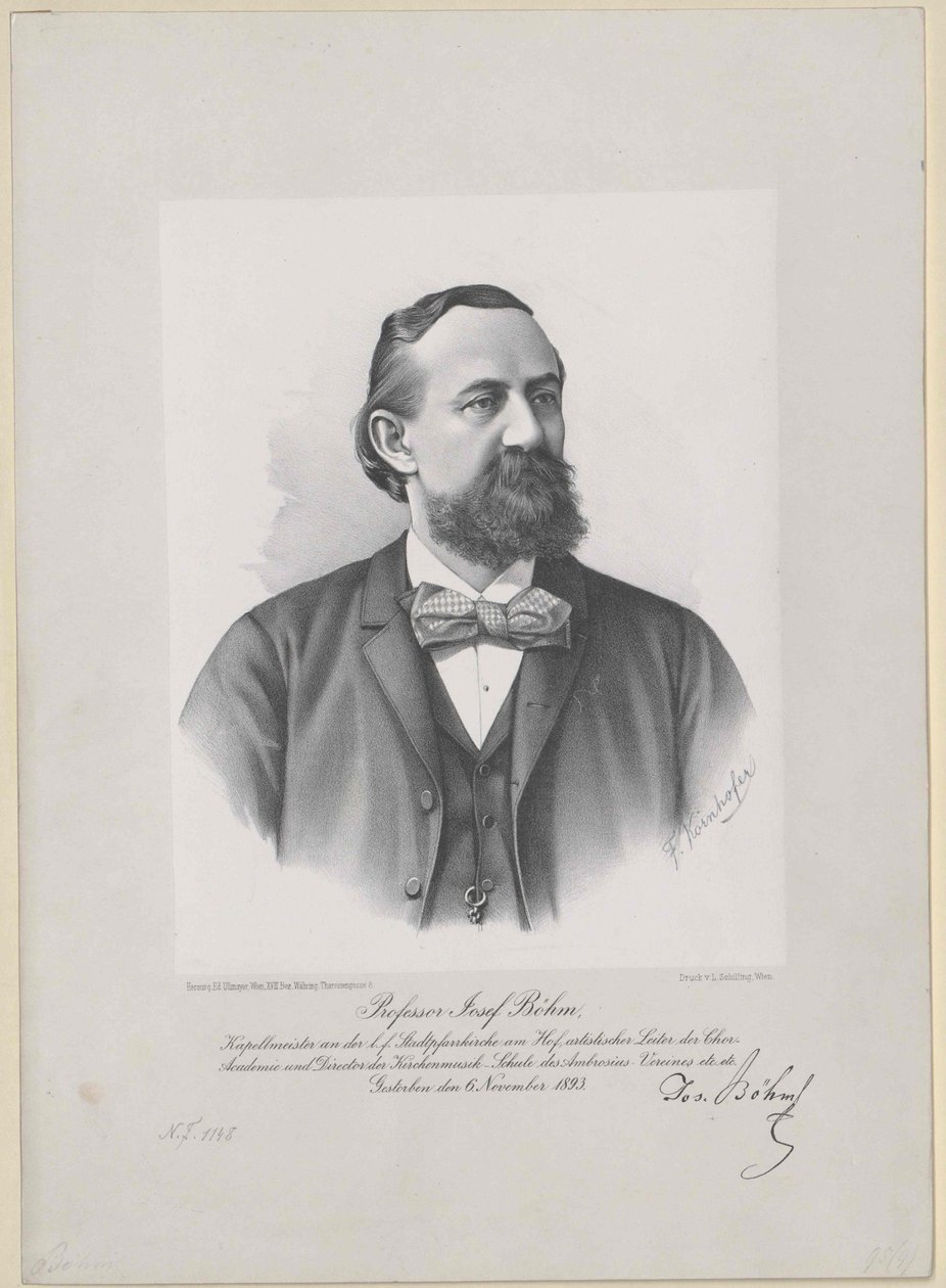 Joseph Boehm (impressão) de Artist Unknown