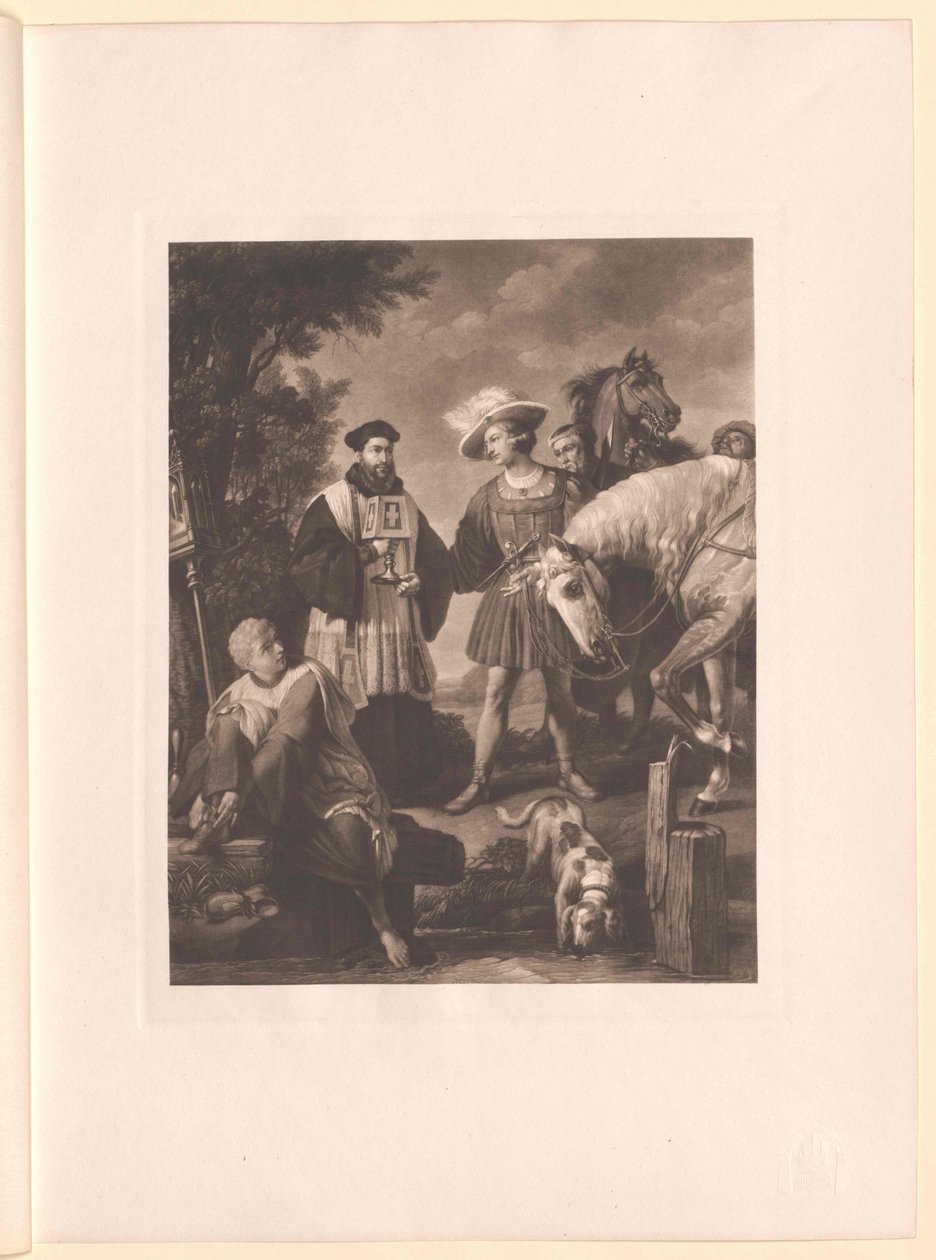 Rei Rodolfo I de Habsburgo de Artist Unknown