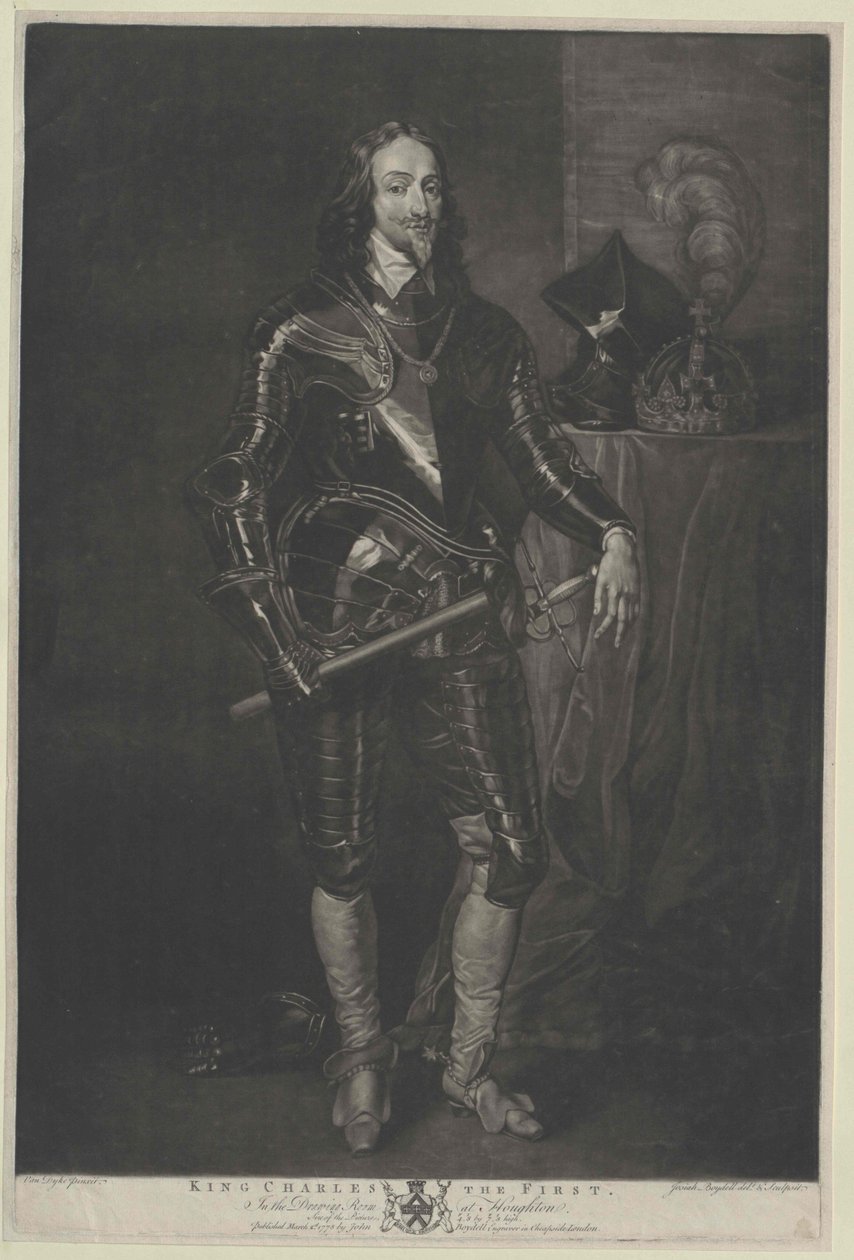 Rei de Inglaterra Carlos I de Artist Unknown