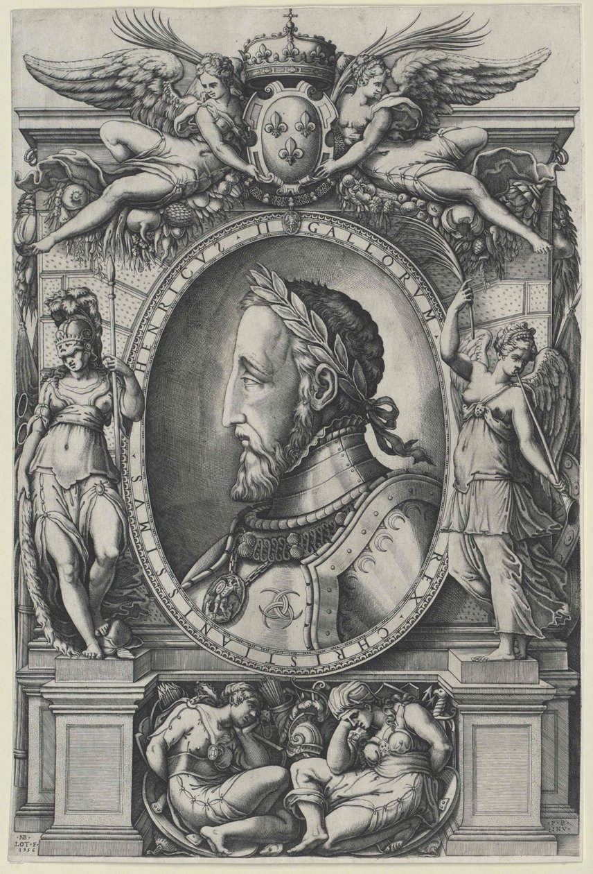 Rei de França Henrique II de Artist Unknown
