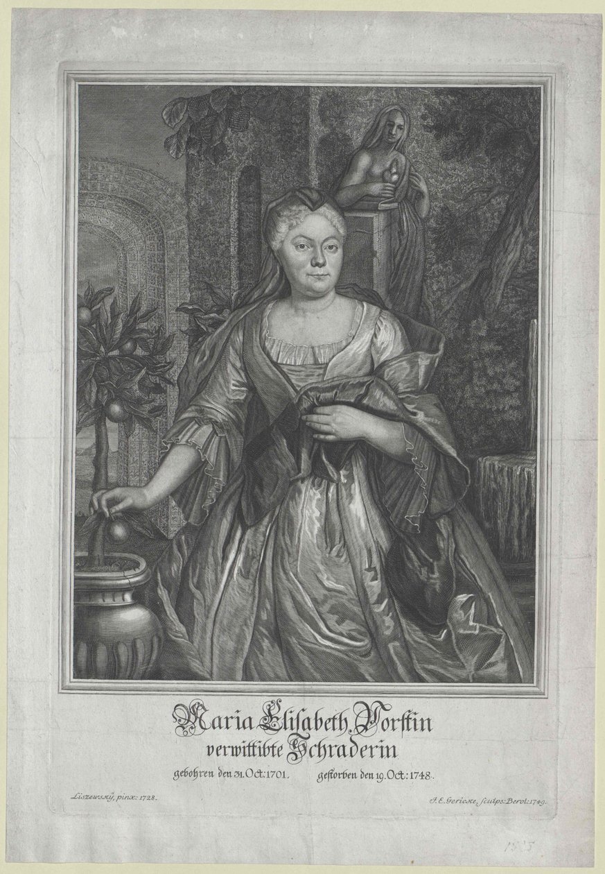 Maria Elisabeth Vorst de Artist Unknown