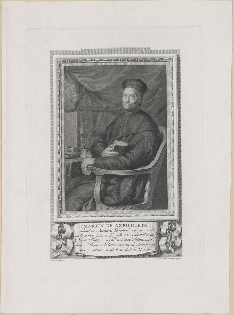Martin Azpilcueta de Artist Unknown