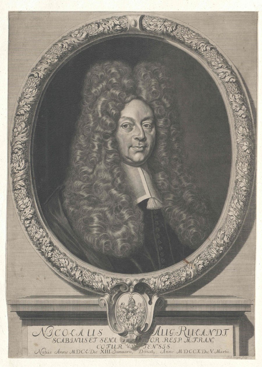 Nicolaus August Ruland de Artist Unknown