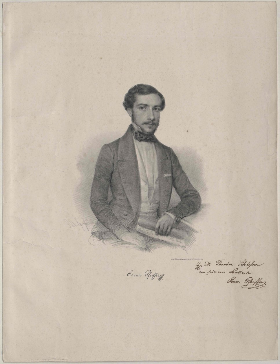 Oskar Pfeiffer de Artist Unknown