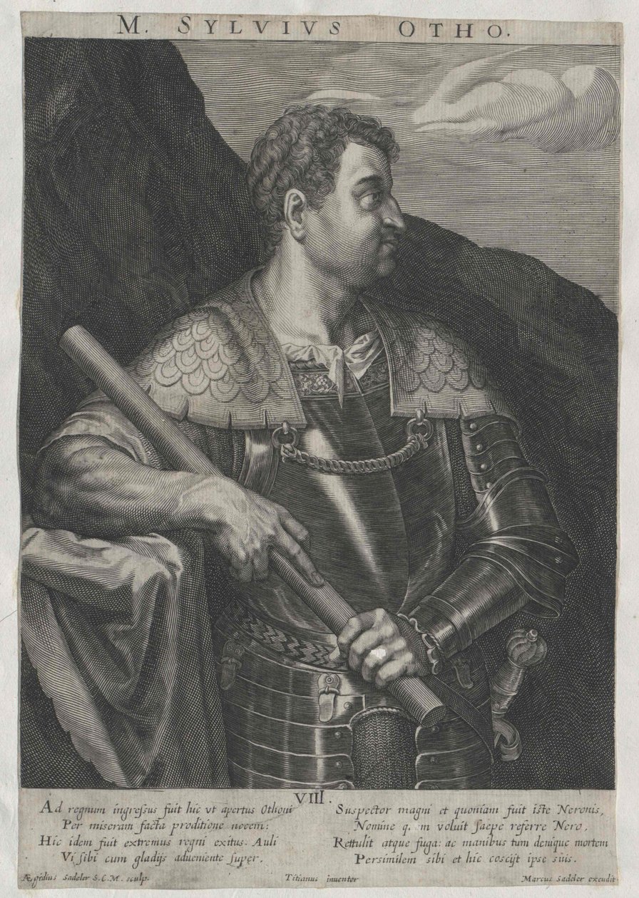 Imperador romano Otão de Artist Unknown